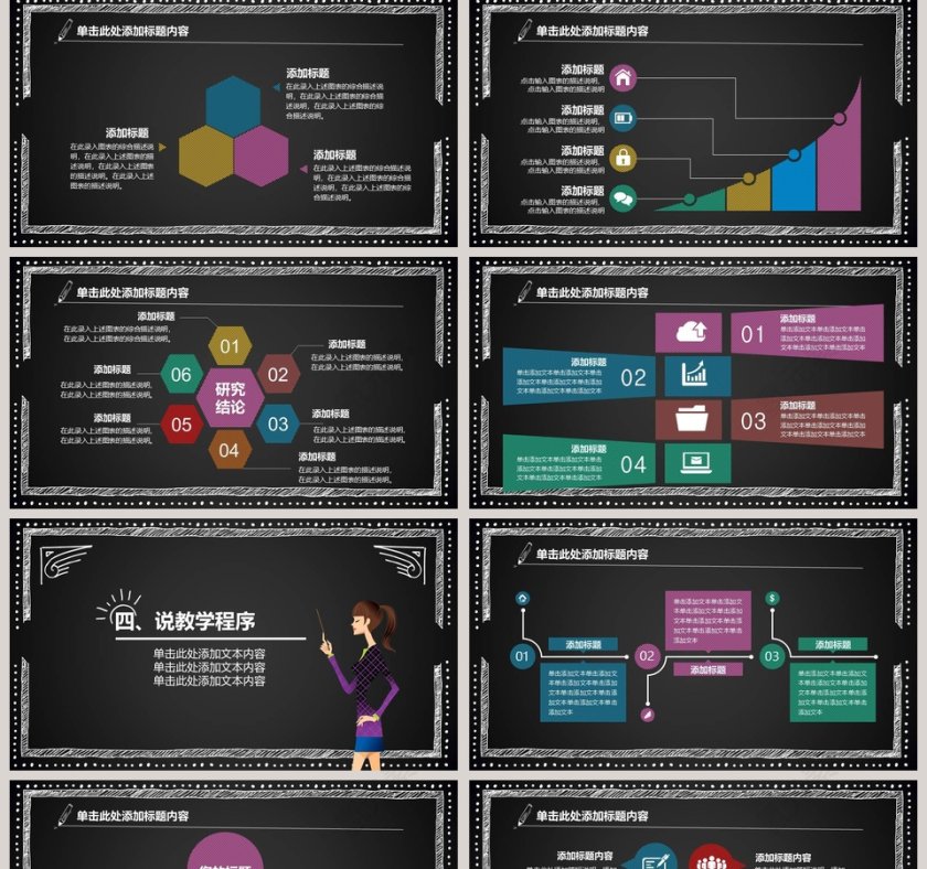 教育教学教师竞聘说课PPT第5张