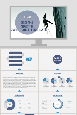 项目评估营销策划活动策划书PPT