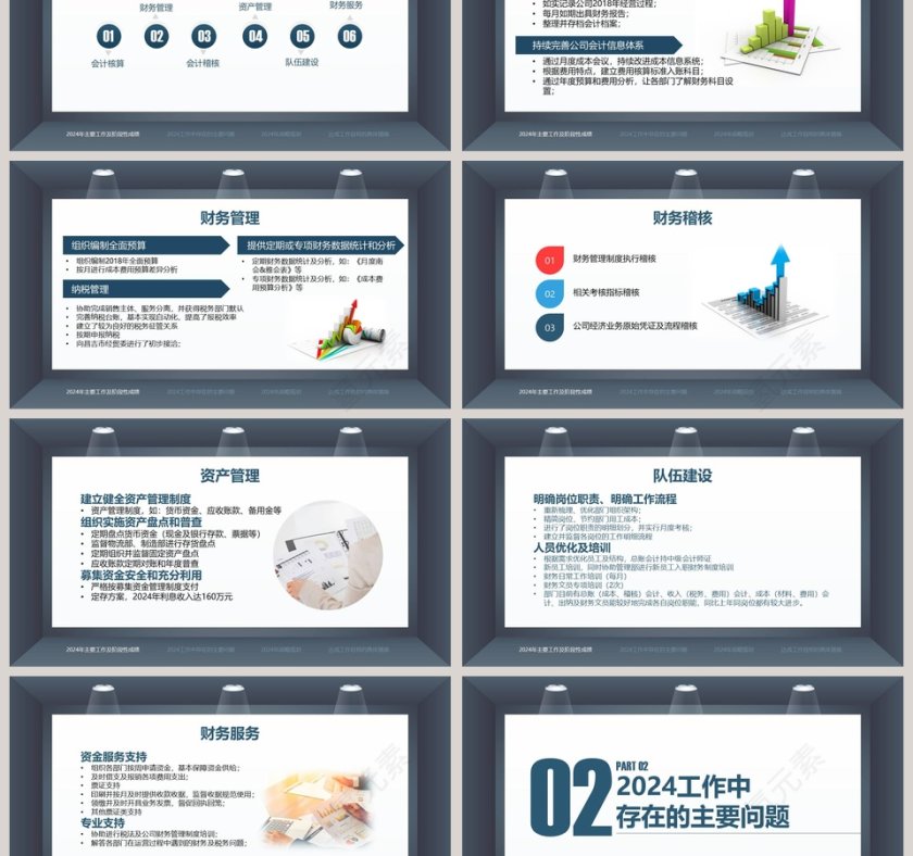 财务总监工作报告PPT第3张