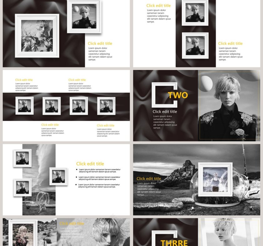 时尚品牌服装推广宣传介绍PPT模板第2张