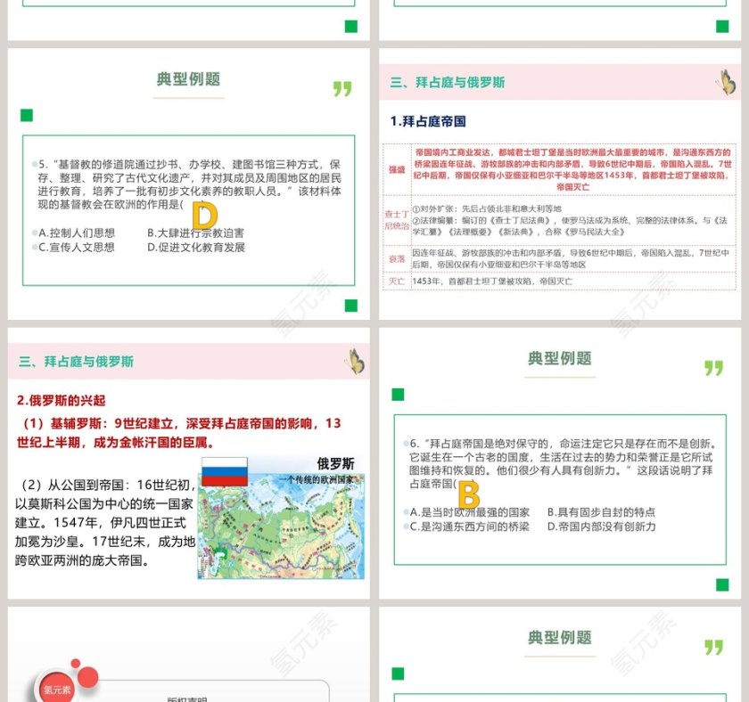 第3课 古代时期的欧洲 - 精美PPT模板第4张