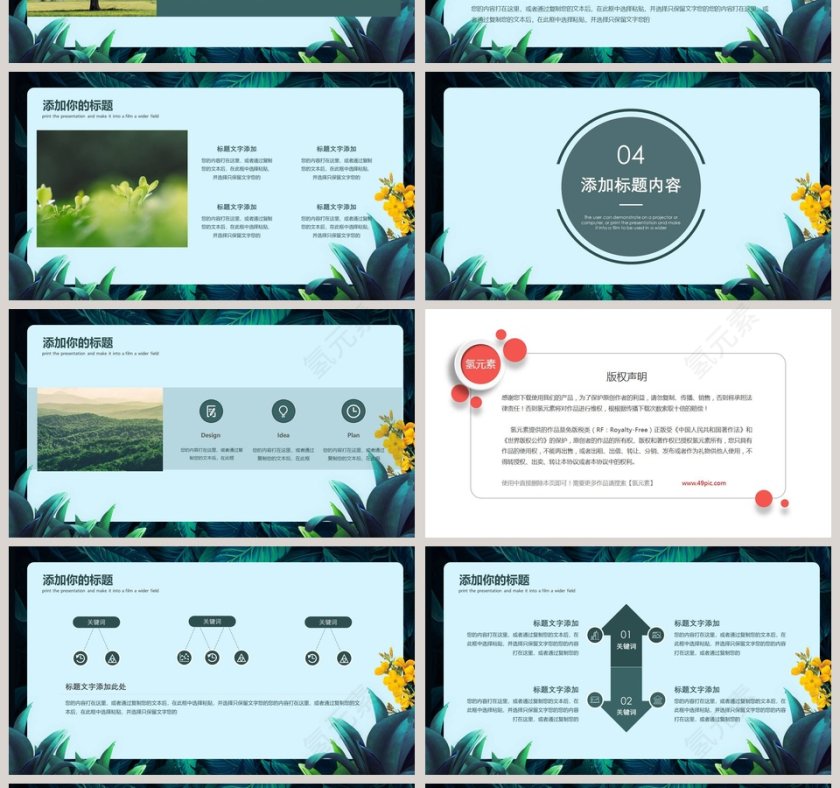 植树节ppt3.12植树节活动模板第4张