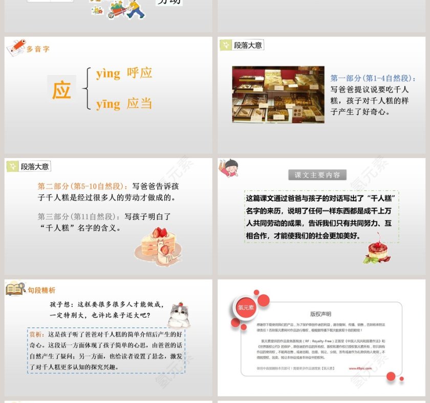 语文教学千人糕语文课件PPT第4张