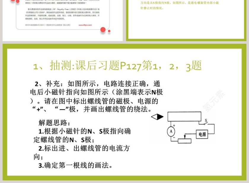 第-节电生磁教学ppt课件第3张