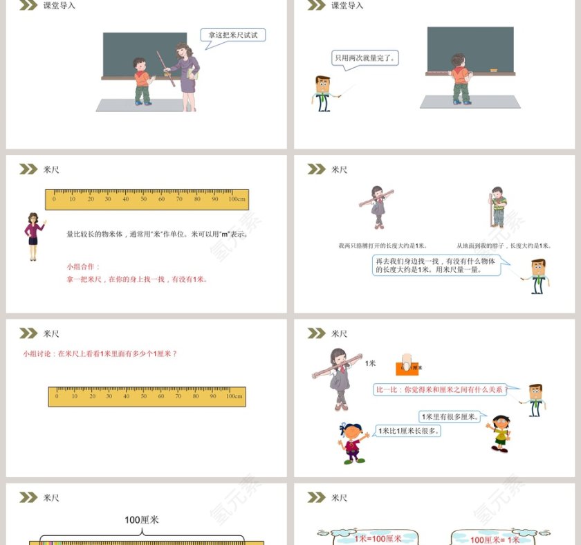 人教版小学数学二年级上册教学ppt课件第2张