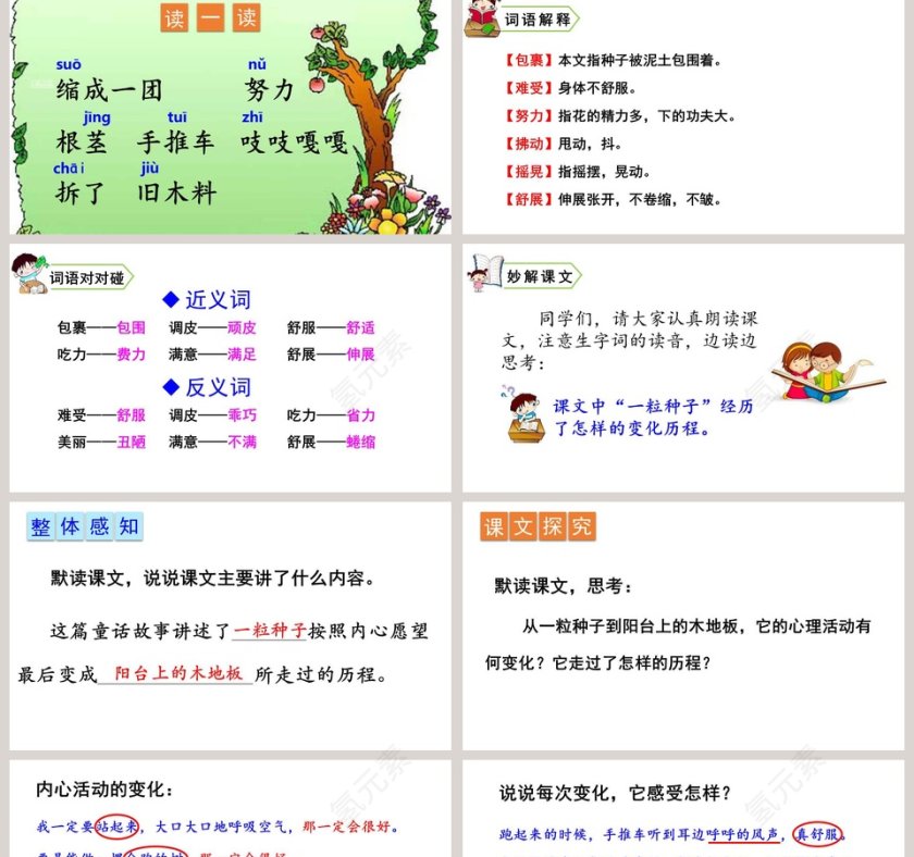 课文解析三年级语文上册那一定会很好语文课件PPT第2张