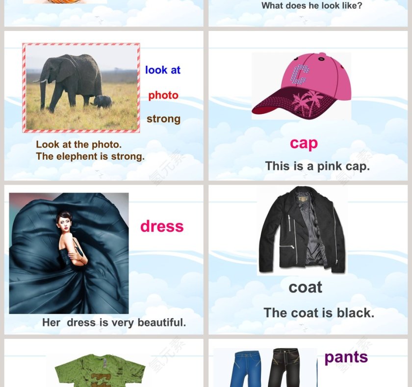 Unit 2 Topic 2-What does she look like教学ppt课件第2张