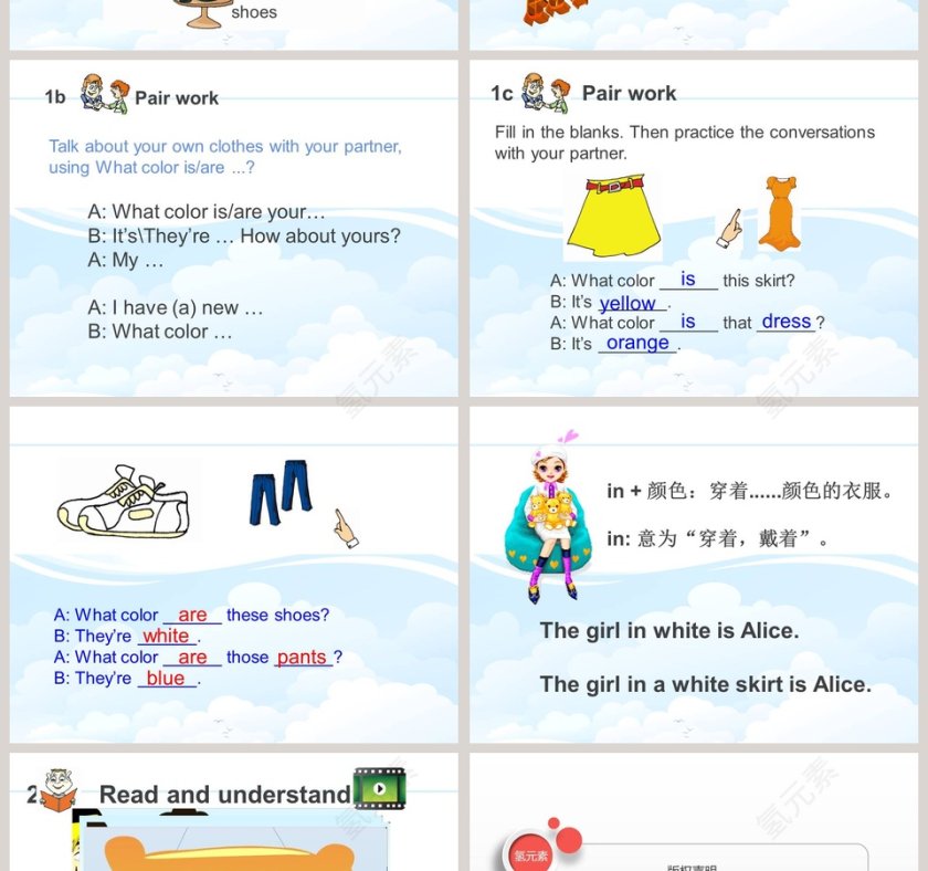 Unit 2 Topic 2-What does she look like教学ppt课件第4张