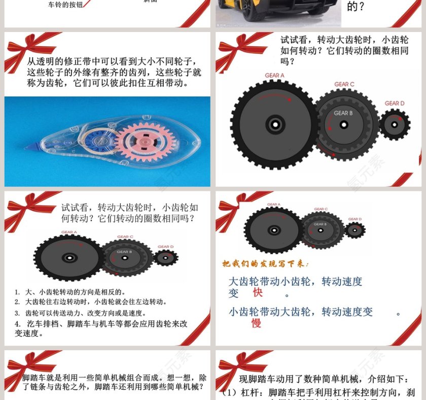 有趣的传动教学ppt课件第2张