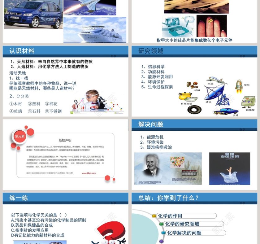 步入化学殿堂-化学真奇妙教学ppt课件第3张