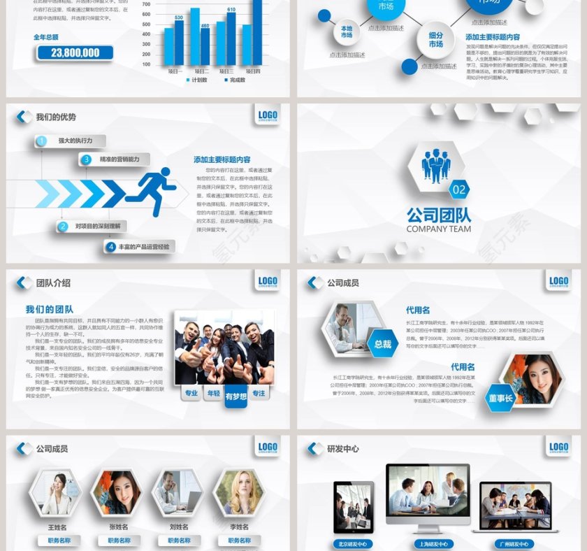 公司介绍PPT企业简介介绍PPT第3张