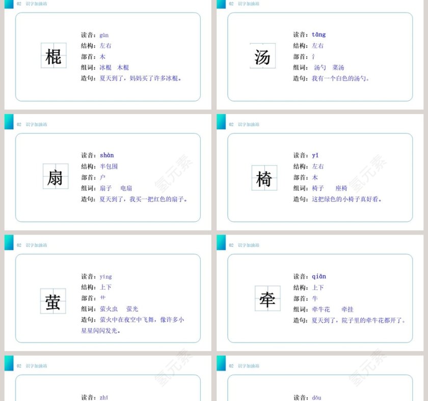 部编版语文一年级下册语文园地六PPT模板第2张