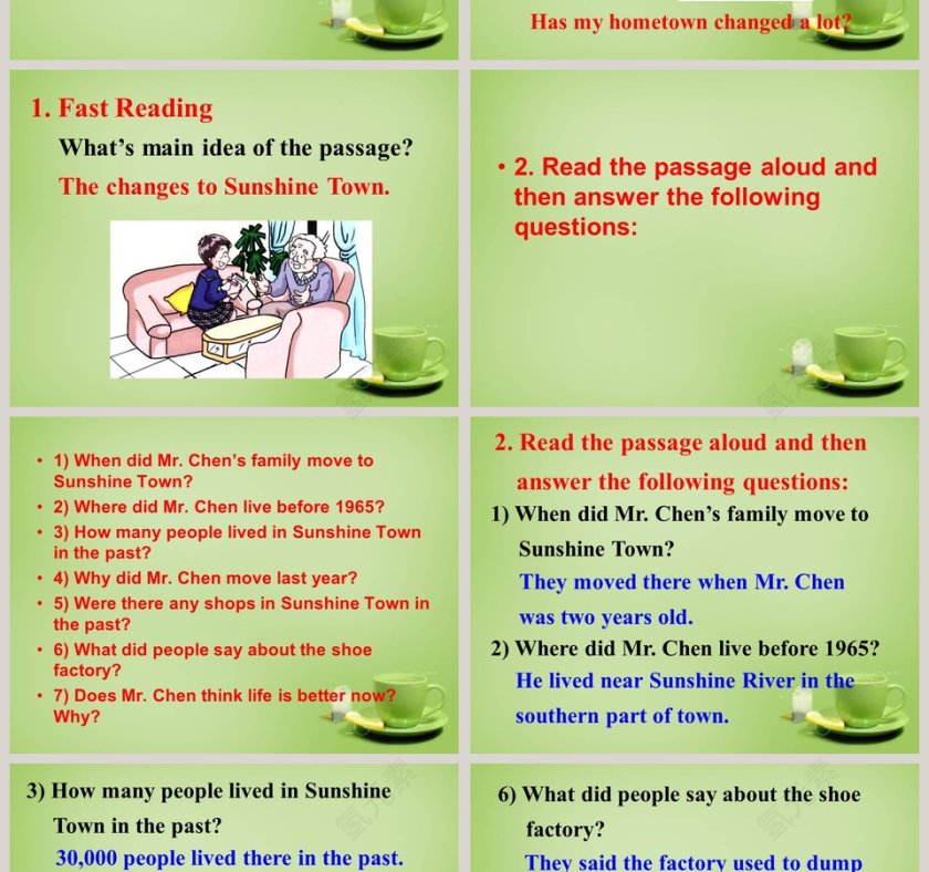 Unit 1-Past and Present教学ppt课件第2张