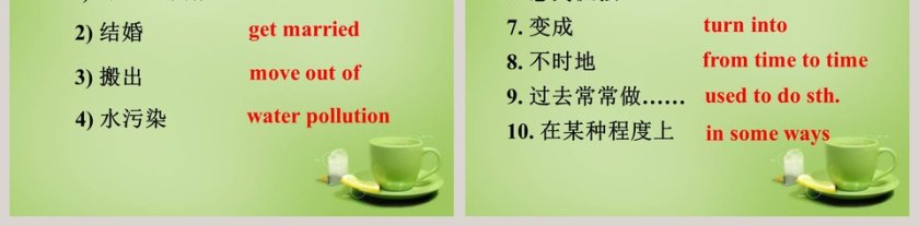 Unit 1-Past and Present教学ppt课件第5张