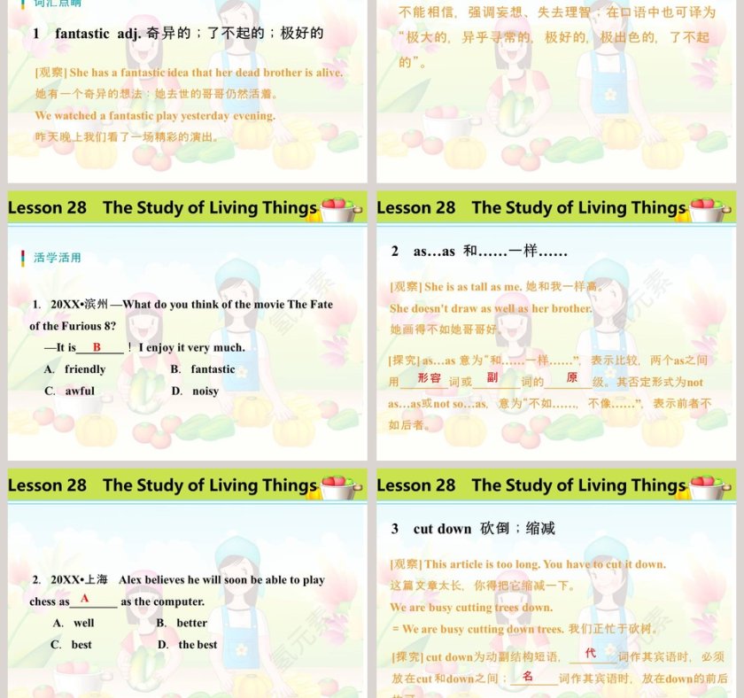 我们在生长的PPT模板汇集：节假日行业可用模板第3张