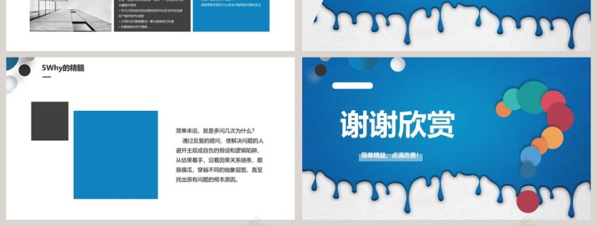 简洁大气生产培训系列课程ppt第7张