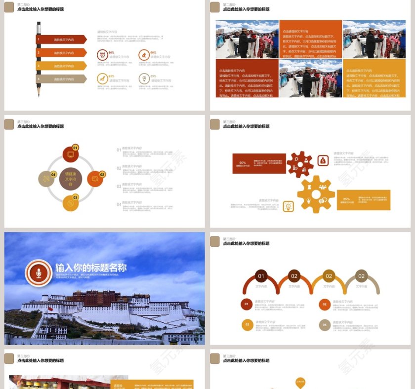 西藏旅游文化旅游策划PPT第5张