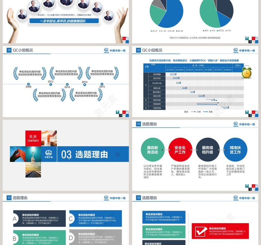 中国中铁获奖创意QC模板第3张