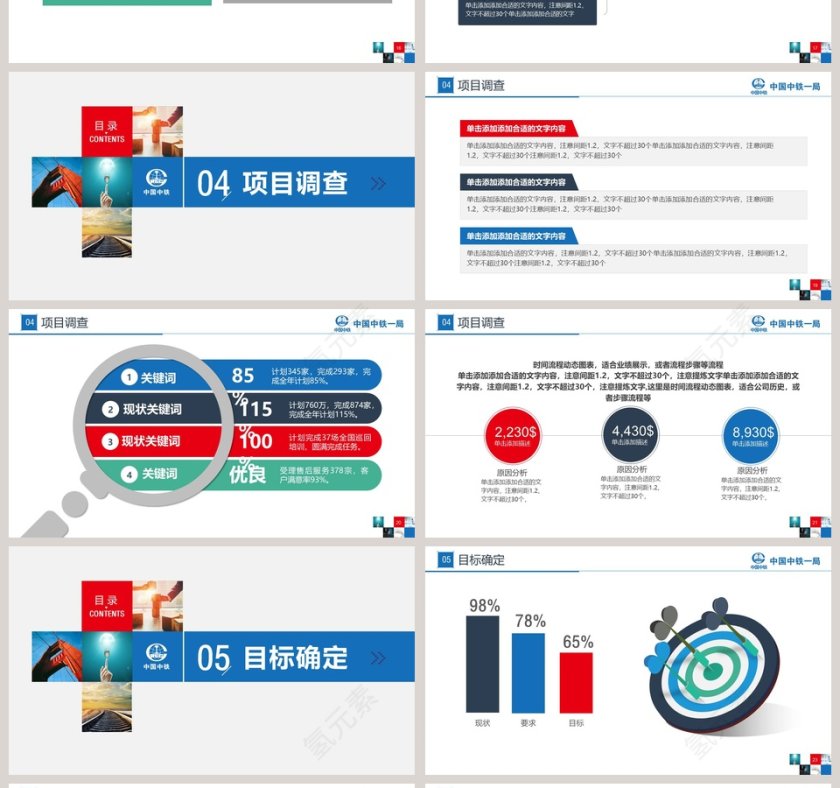 中国中铁获奖创意QC模板第4张