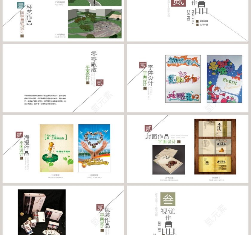 室内设计模板PPT第3张