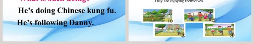 Unit4 Lesson3They are having lots of fun - 简历竞聘行业PPT模板内容第3张