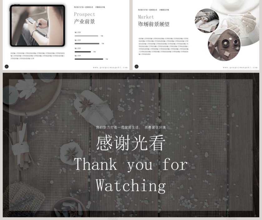 家居用品公司产品介绍PPT模板第5张