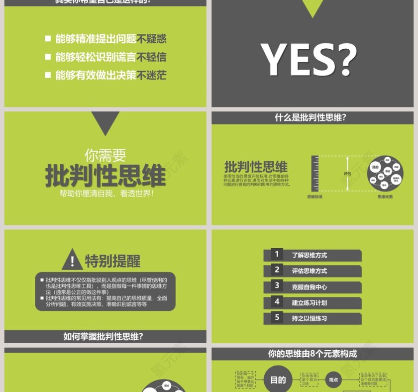 批判性思维工具PPT第2张