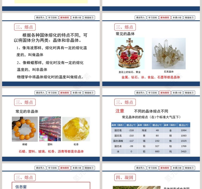 第十二章 温度与物态变化-第二节 熔化与凝固教学ppt课件第4张