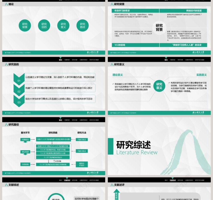 PPT模版商务会议策划总结年终动态预览图第2张