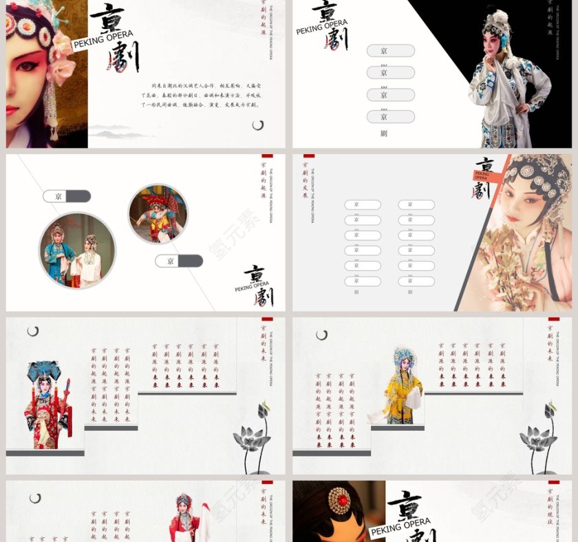 中国国粹京剧文化ppt第2张