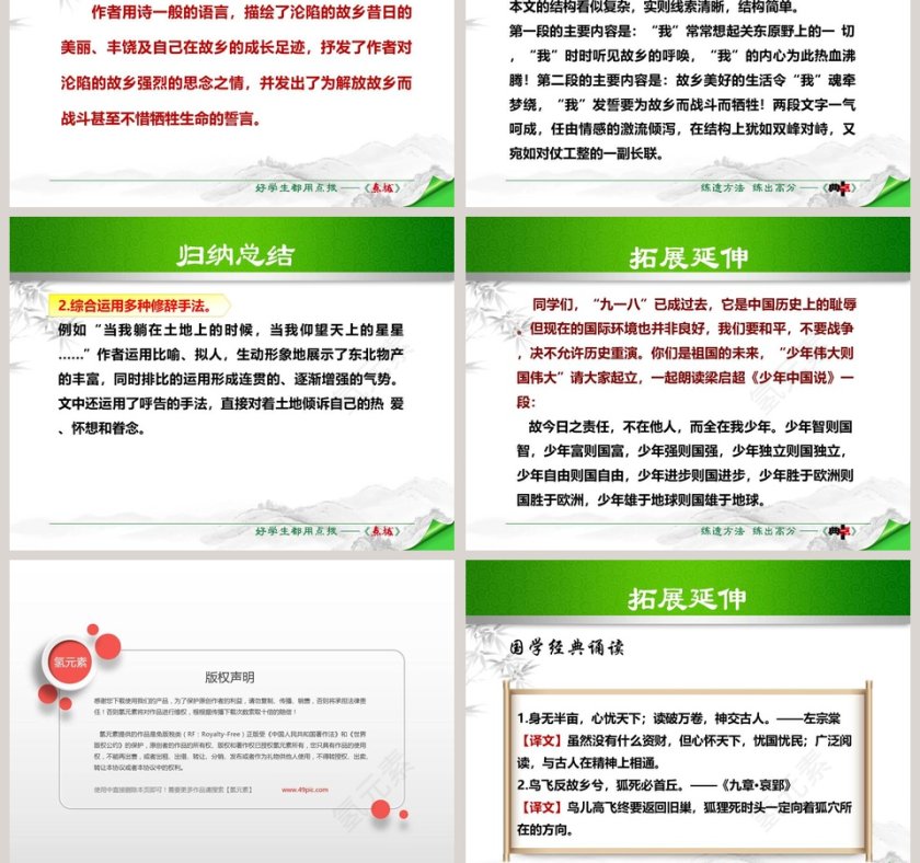 散文解析土地的誓言语文课件PPT第7张