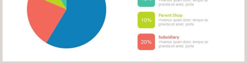 比例百分比分析说明PPT饼图第2张