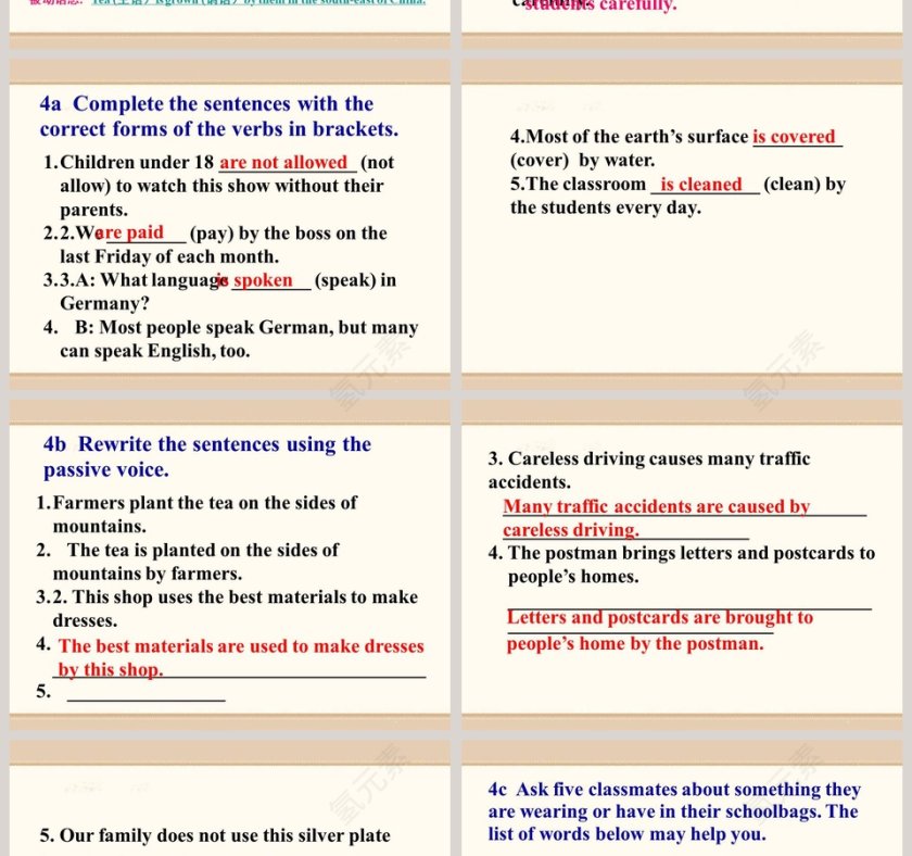 Unit 5What are the shirts made ofSection A Grammar Focus4c - 产品发布PPT模板第4张