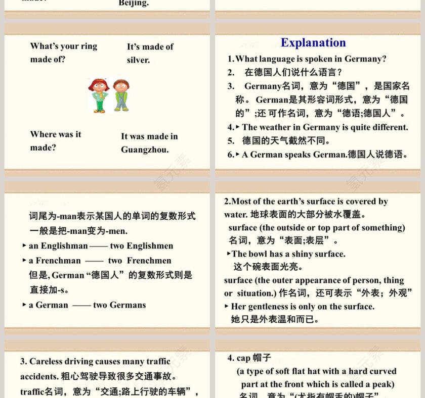 Unit 5What are the shirts made ofSection A Grammar Focus4c - 产品发布PPT模板第6张