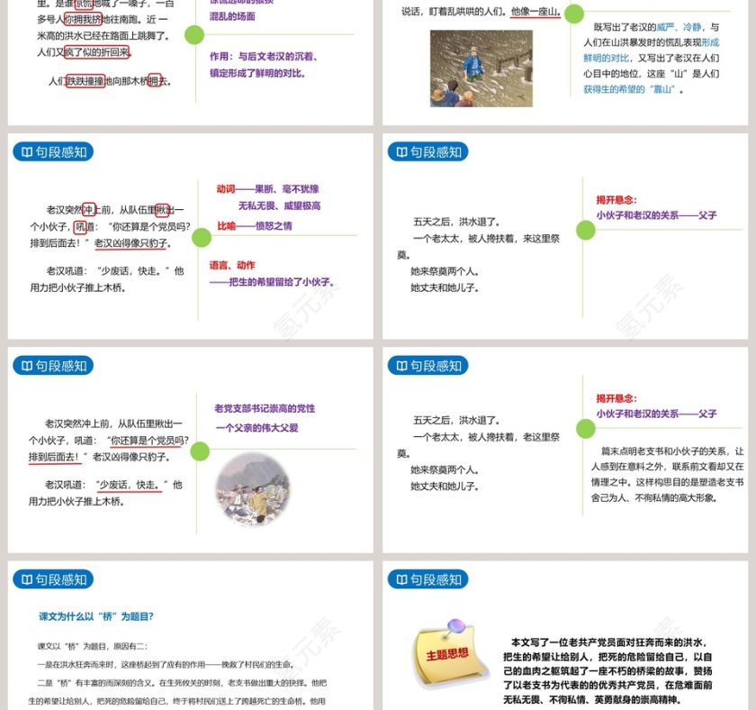 六年级语文上册桥语文课件PPT第3张