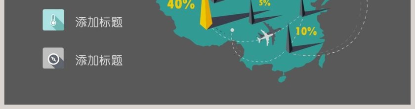 各地市场占有率说明PPT模板第2张