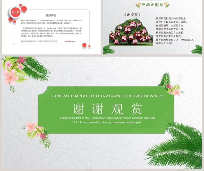 唤醒正能量--员工培训ppt模板第5张