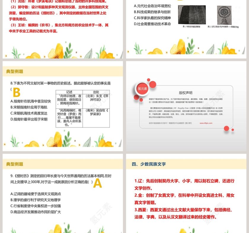 第-课辽宋夏金元的文化教学ppt课件第5张
