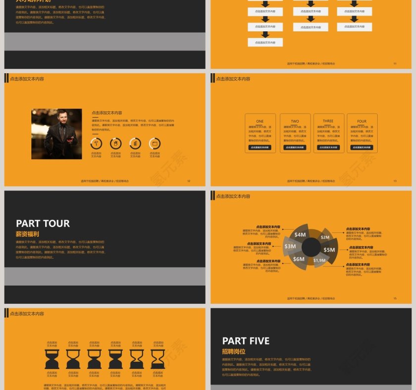 校园招聘宣讲会 PPT第3张