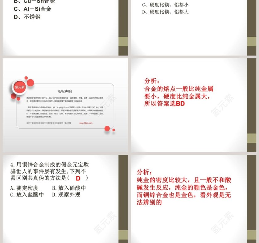 金属与合金-第教学ppt课件第9张