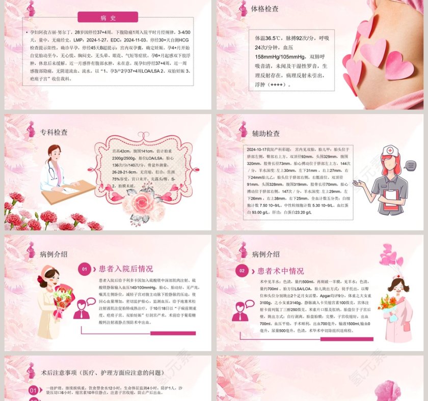 子痫前期重度护理查房PPT模板第2张