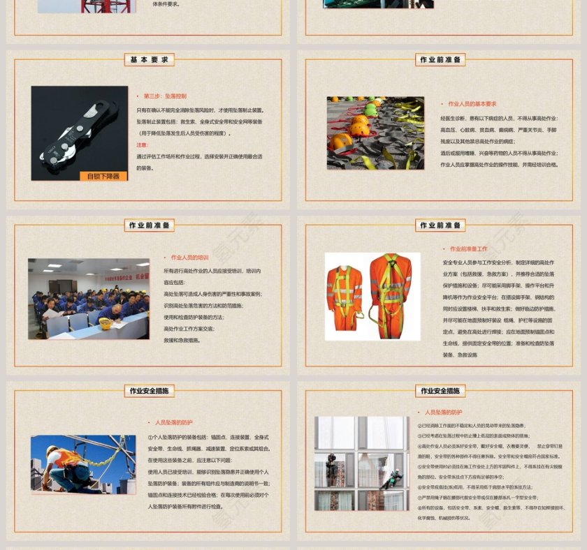 建筑工地工人高空高处作业安全培训ppt课件模板 第4张