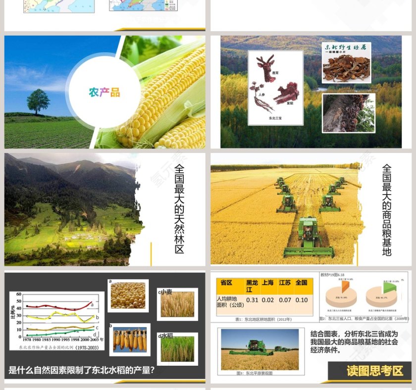 第二节      东北三省PPT模板使用指南第4张