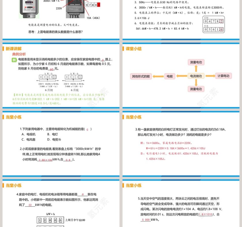 第十六章  电流做功与电功率-第一节  电流做功教学ppt课件第3张
