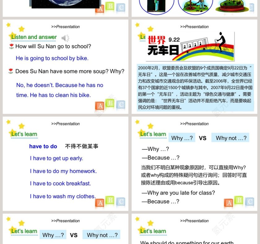 Unit 3 Care for the Earth教学ppt课件第2张