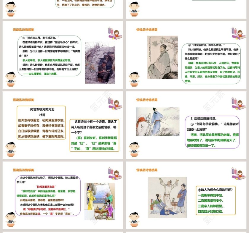 课文解析八年级语文上册春望语文课件PPT第4张