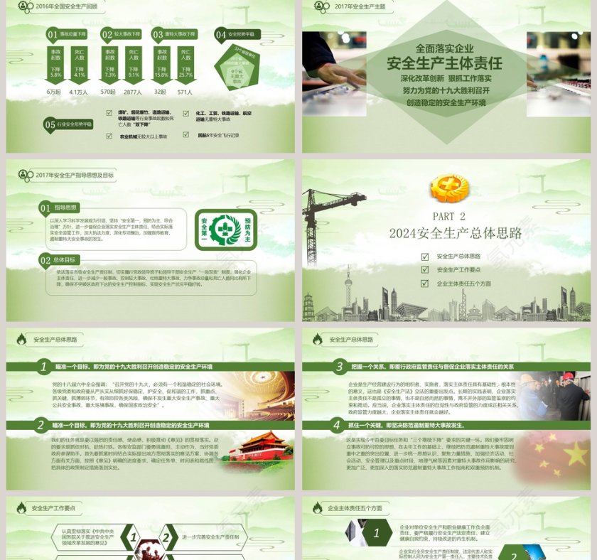 安全生产月教育培训PPT全面落实企业安全生产主体责任第2张