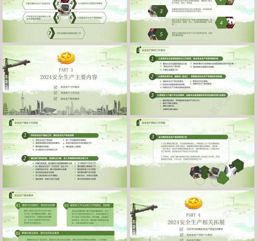 安全生产月教育培训PPT全面落实企业安全生产主体责任第3张