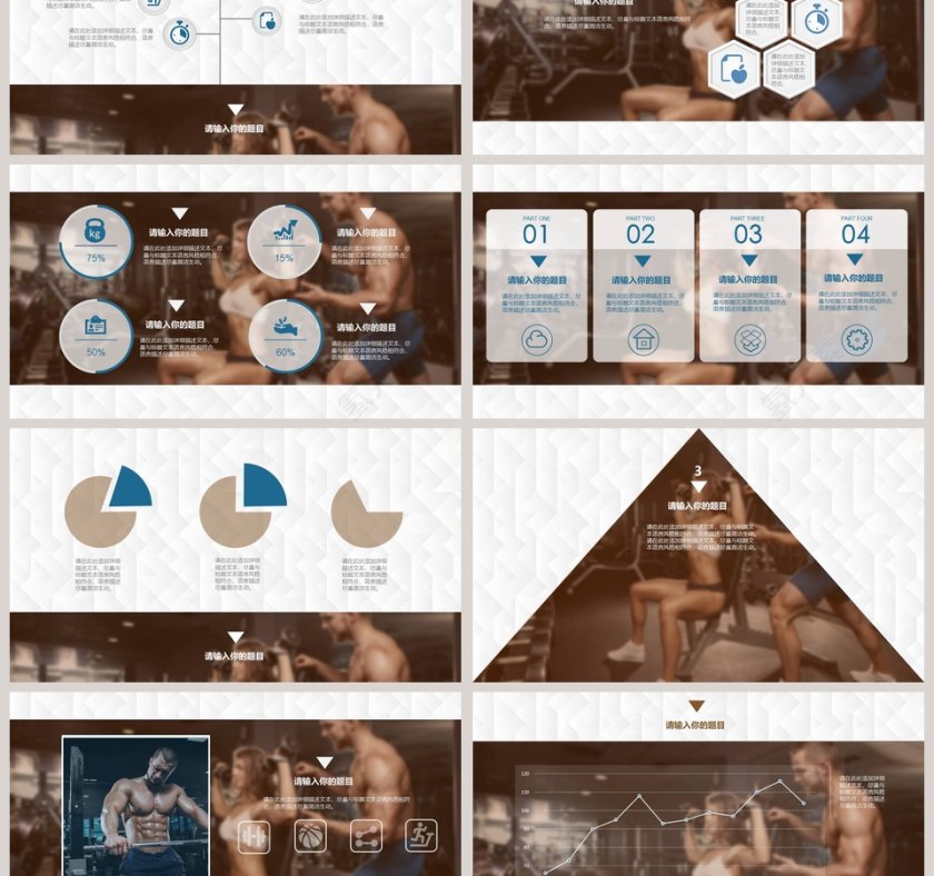 欧美风精美大方商务商业计划书PPT第3张