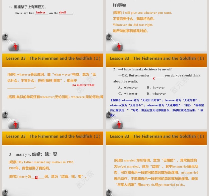 The Fisherman and the Goldfish-Unit 6   Movies and Theatre教学ppt课件第3张